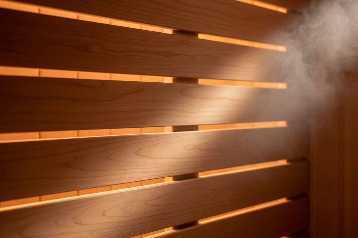Sauna Wood Texture Detail